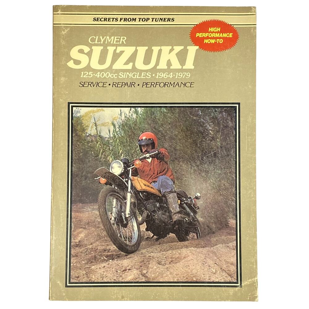 Clymer Suzuki 125-400cc Singles 1964-1979 Service Repair Performance Manual M369
